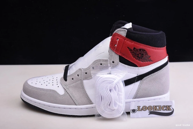 Grey High Air 555088-126 Smoke 1 OG Light Jordan 0729